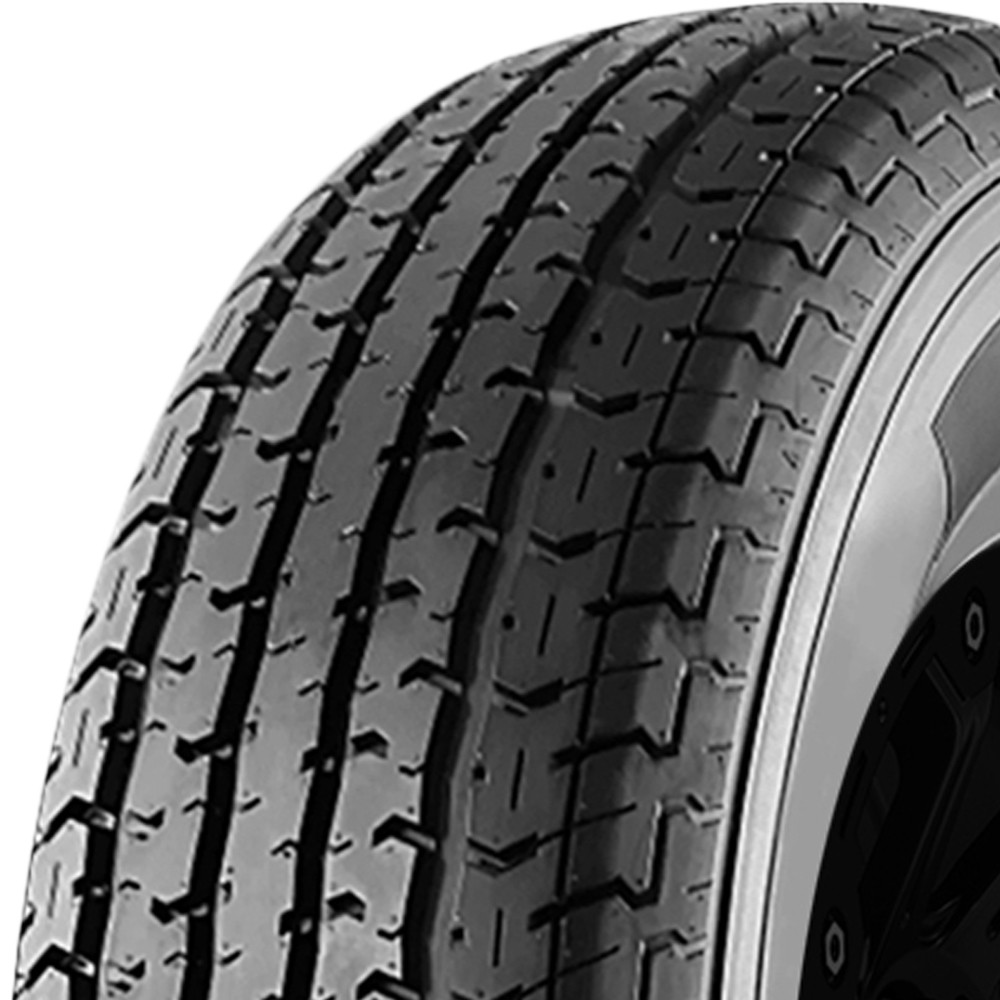 ST235/80R16 Travelstar Ecopath ST 124/120M LRE Black Wall Tire