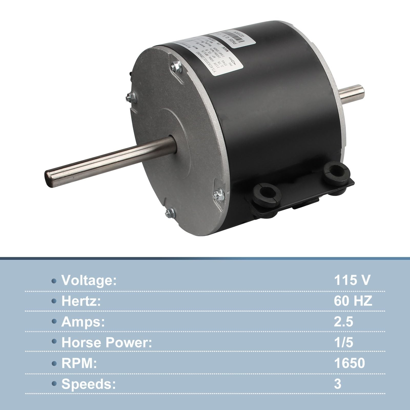 3315332.005 AC Condenser Fan Motor Replacement For Dometic Brisk Air II.