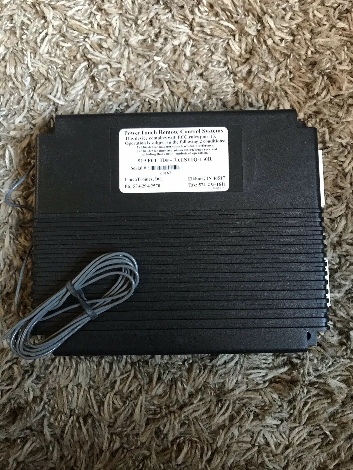 POWER TOUCH REMOTE CONTROL SYSTEM 919 9 CHANNEL RV CAMPER TRAILER NEW OLD STOCK