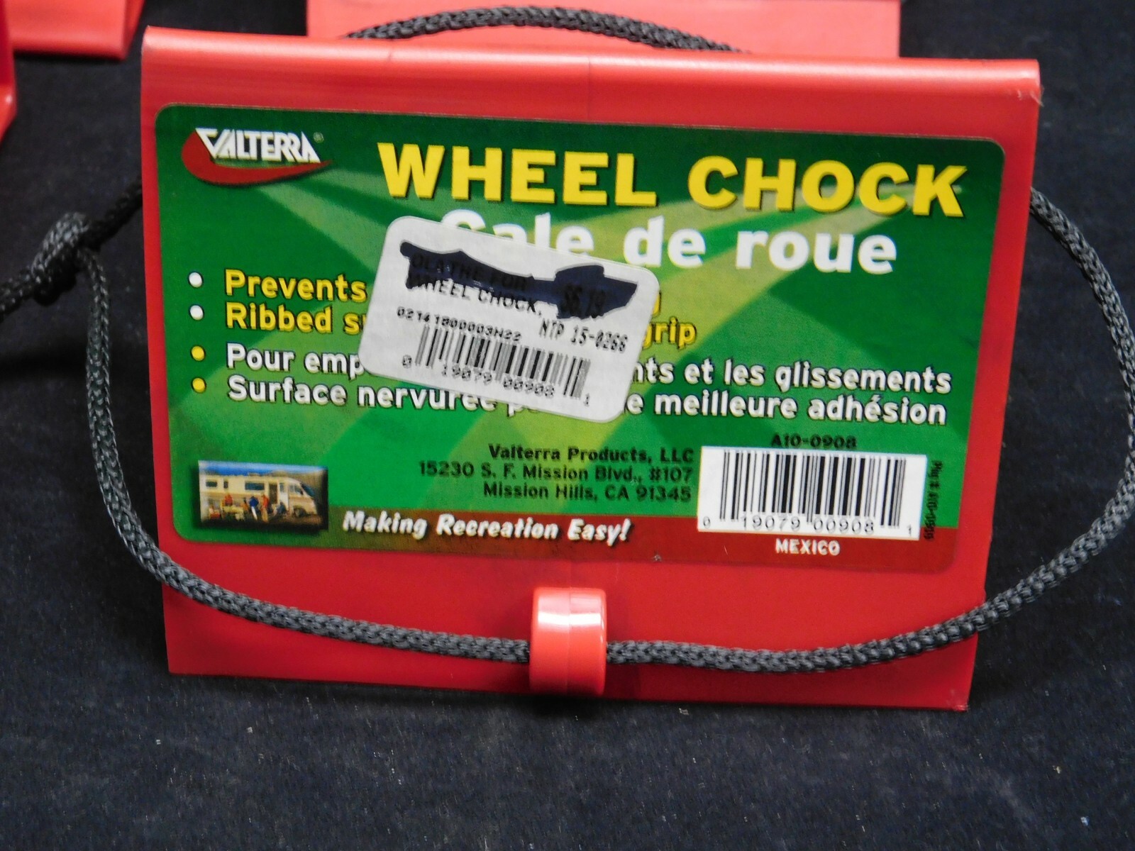 Valterra – A10-0908 – Wheel Chocks – 4 Pack