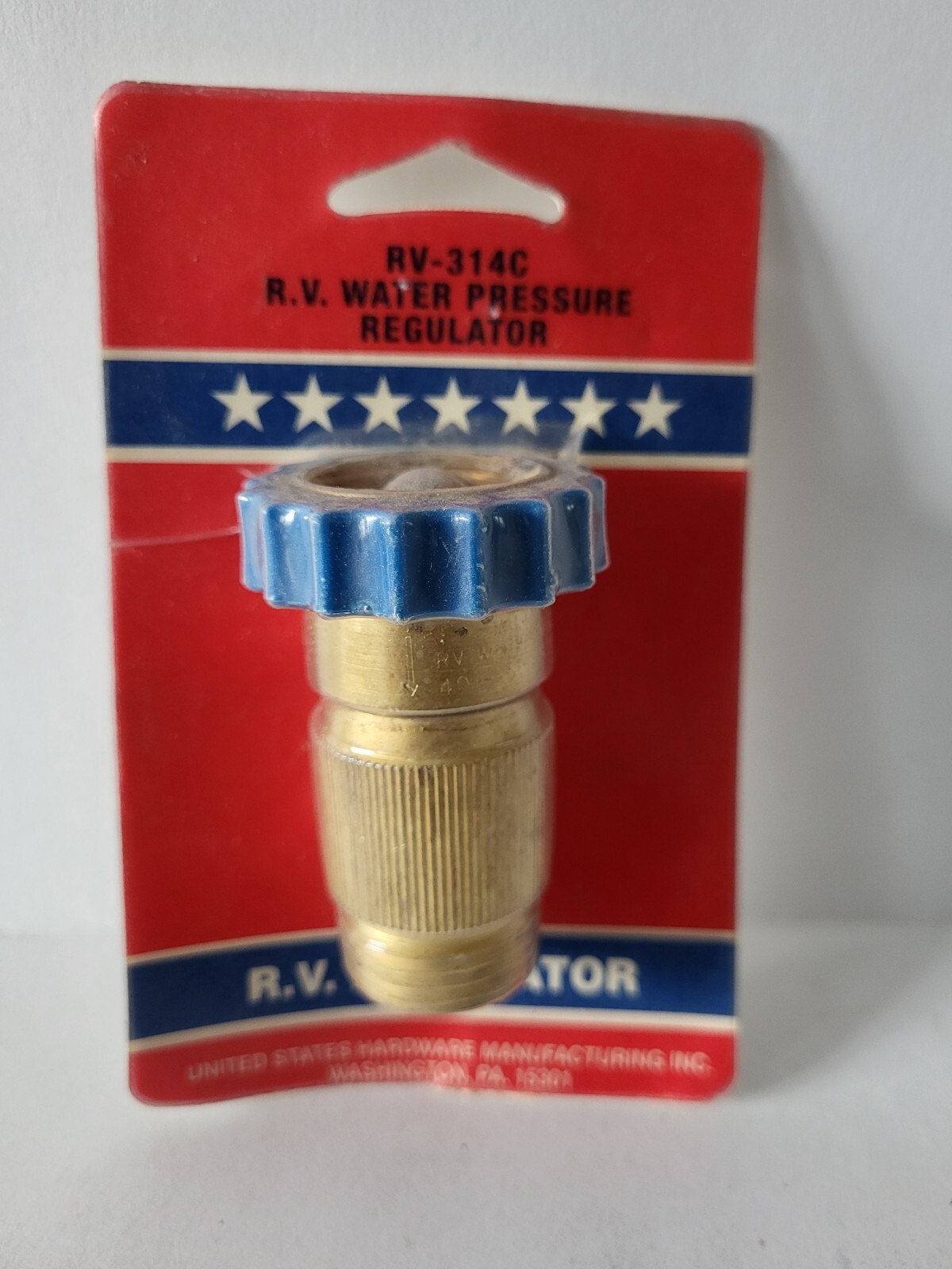 UNITED STATES HARDWARE RV WATER PRESSURE REGULATOR RV-314C