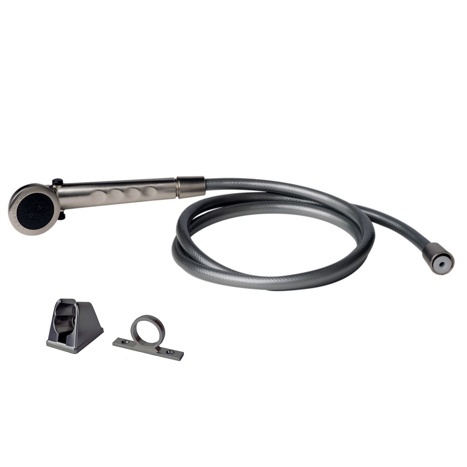 RV Bathroom Faucet and Tub Shower Valve with Hand Shower Combo Brushed Nickel