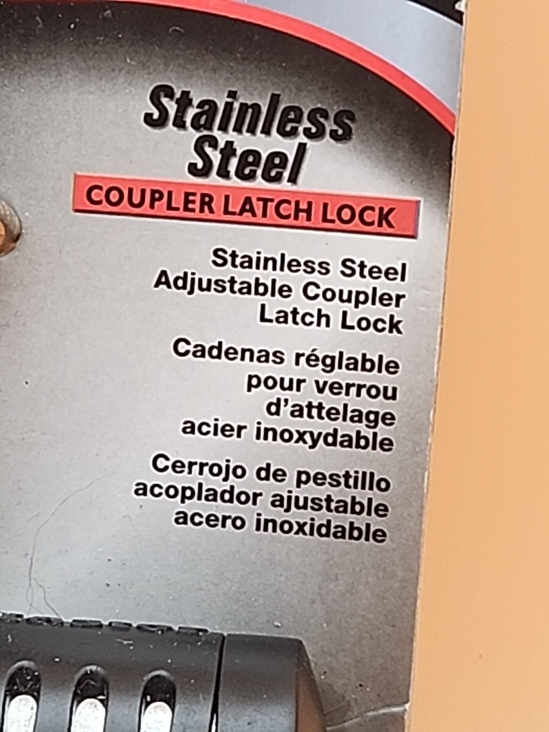 Masterlock 2847DAT Trailer Hitch Coupler Latch Lock 9/16″ to 2-3/4″ NEW