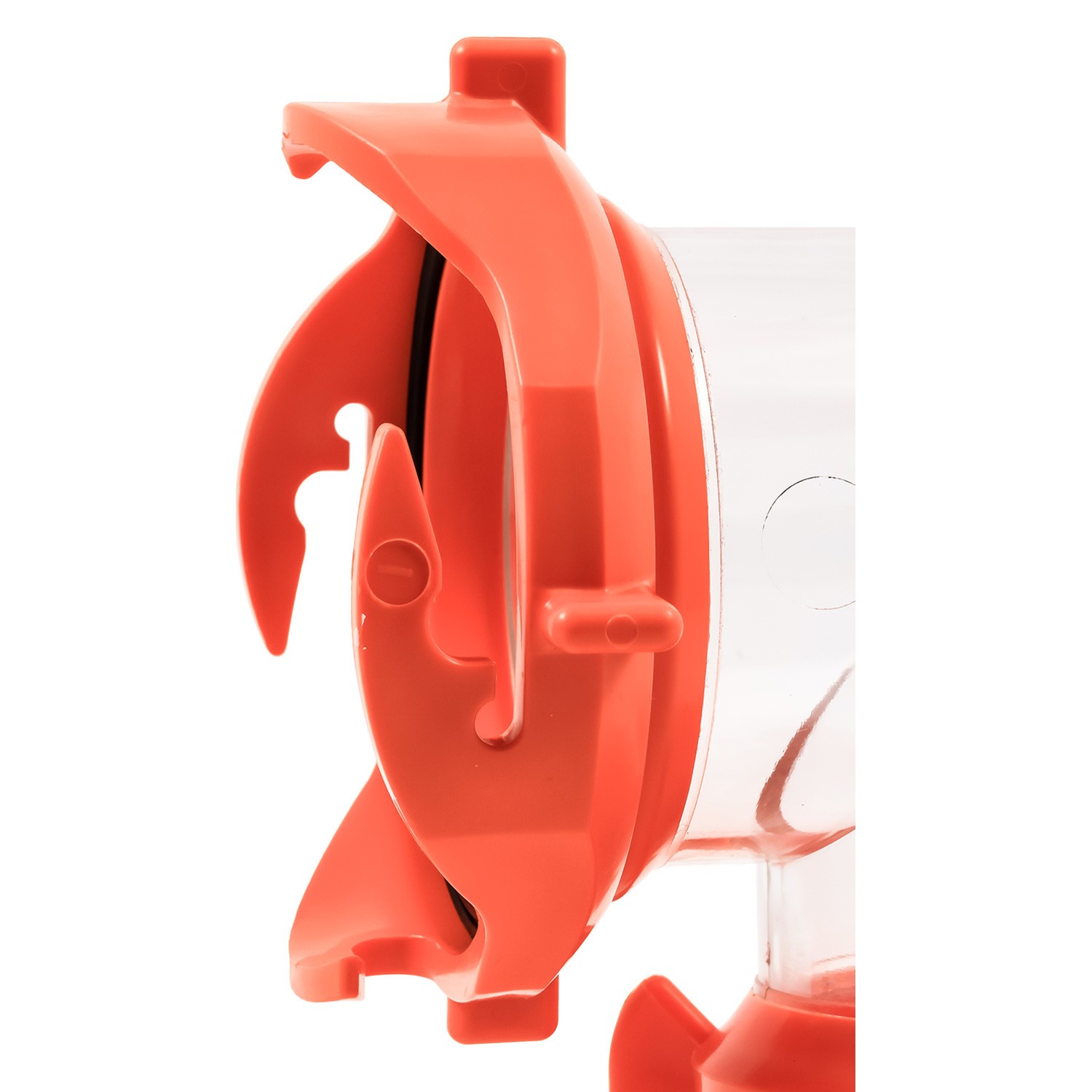 Camco 39857 RhinoFLEX 90° Clear/Red Fittings Transparent 3″Bayonet x 3″Lug