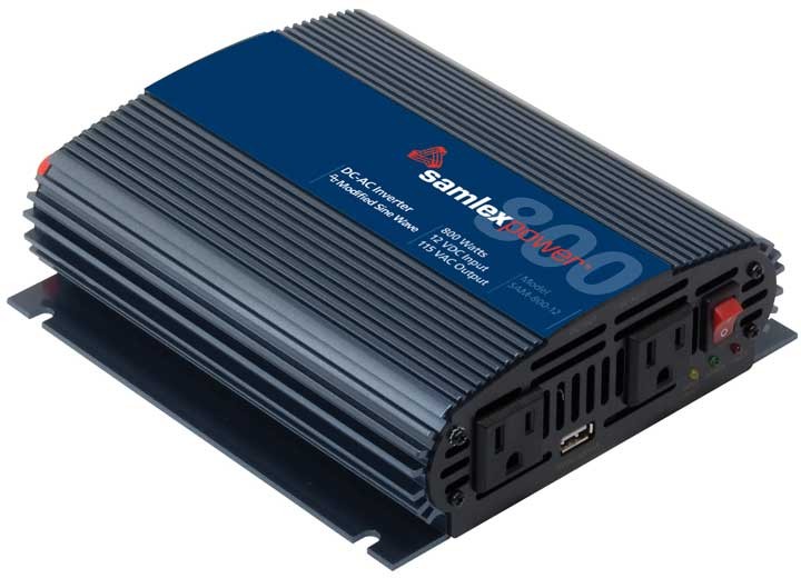 Samlex America SAM-800-12 Modified Sine Inverter 12V 115 Vac 800W