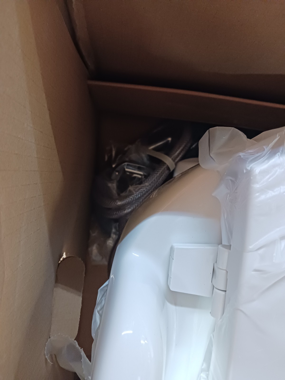 Thetford 42061 Aqua Magic Style II Toilet Low Profile Single Pedal Flush White