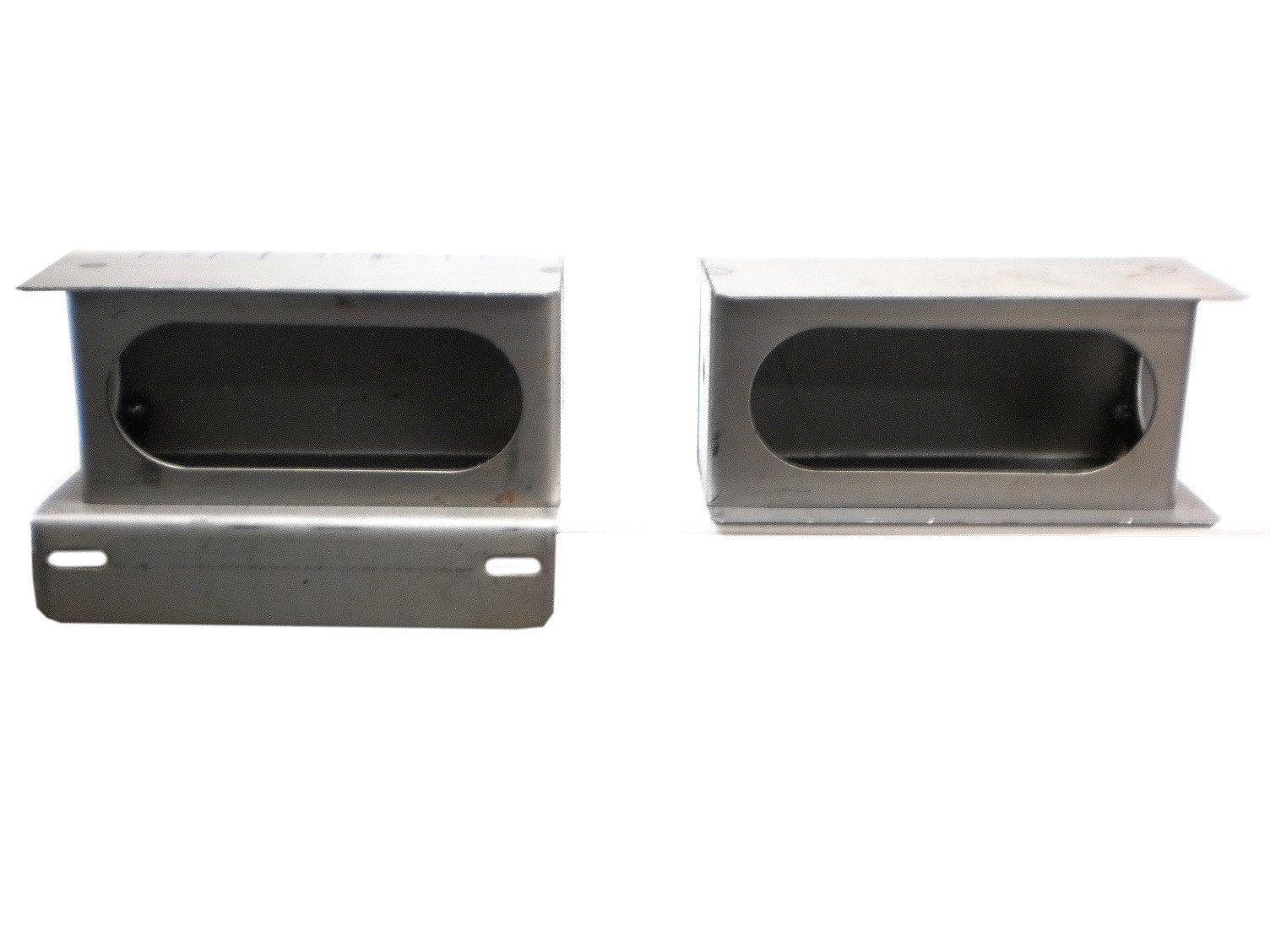 6″ Oval Tail Light Mount Box Guard Truck Trailer Camper Boat LIC HOLDER