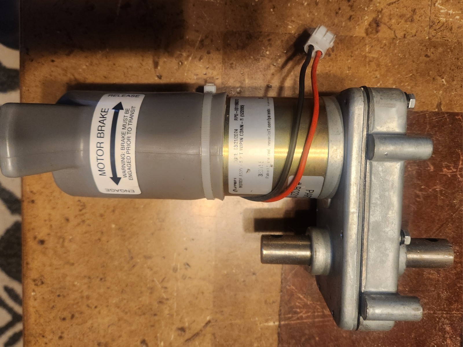 Lippert 368888 Slideout MOTOR