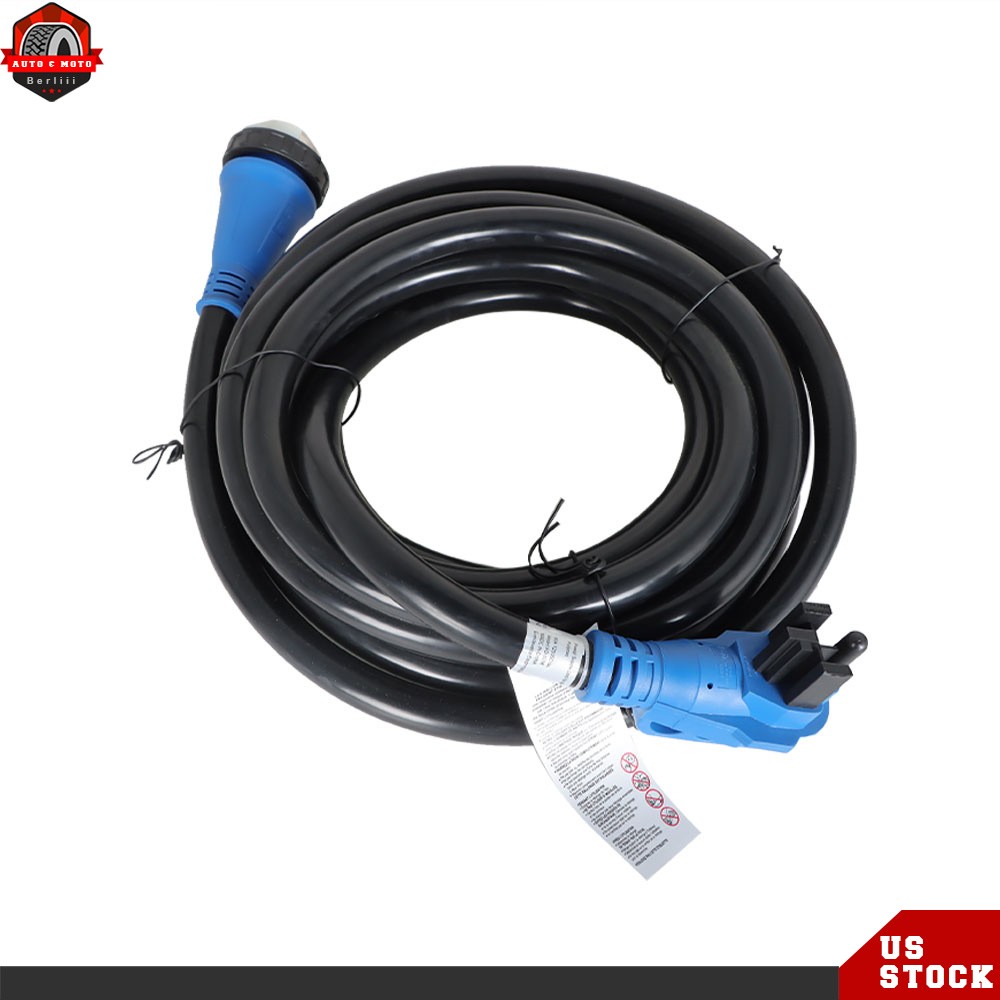 50 Amp 30ft Generator Extension Cord & Power Inlet Box Power Combo Kit 14-50P