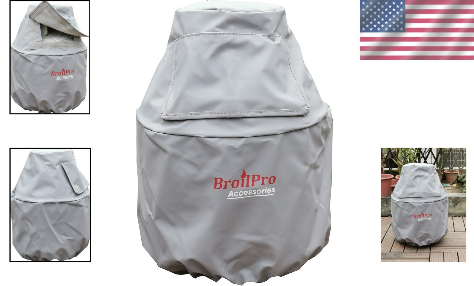 Sun-Resistant Grey Propane Tank Cover for 20-Pound Cylinders – Heavy-Duty Design