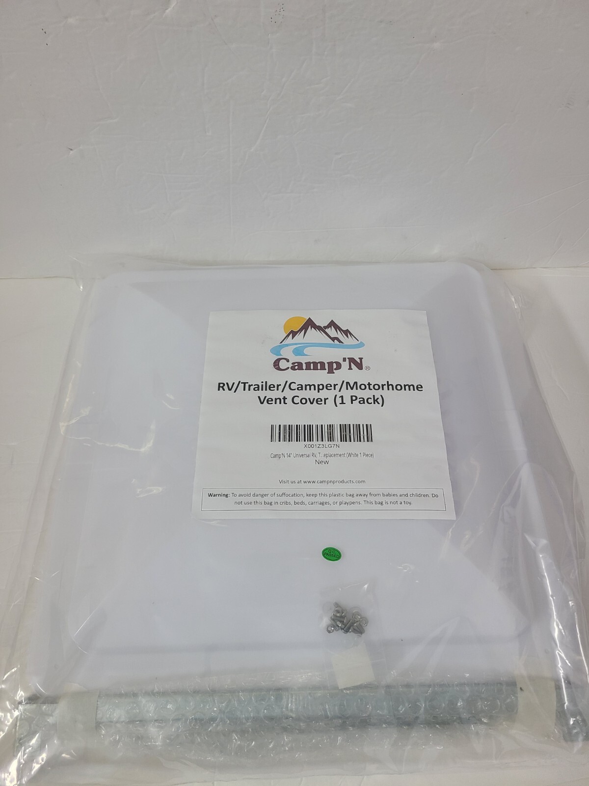 Camp’N 14″ Universal RV/Trailer/Camper/Motorhome Vent Cover