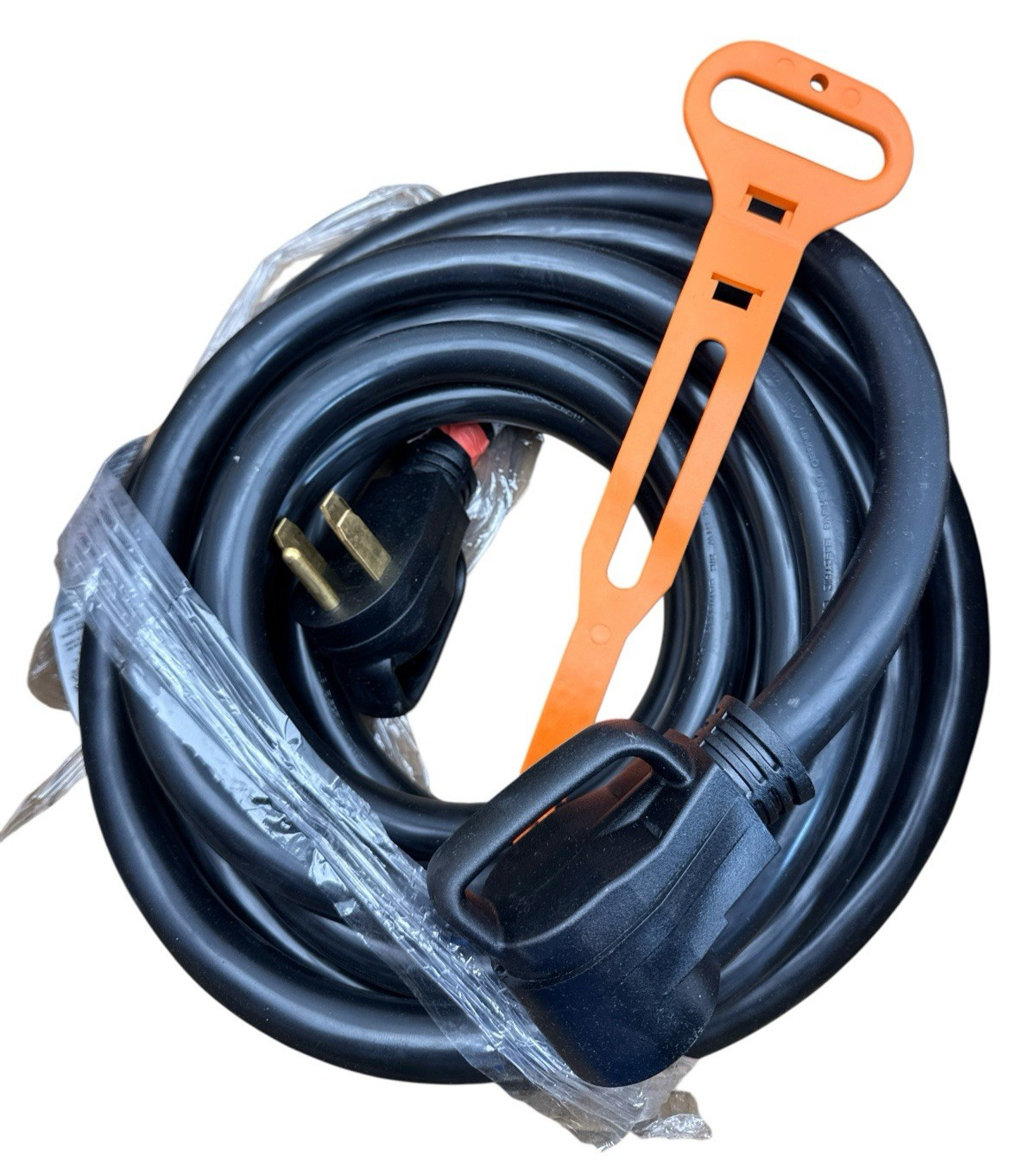 RV Generator Extension Cord 50 Amp 30 ft N14-50P N14-50R 6/8 Copper VEVOR OB 62