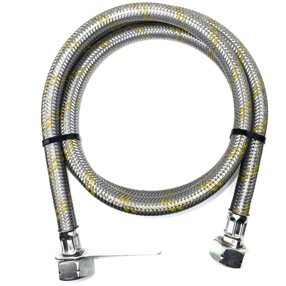 LPG 1.5M pipe Campingaz Bottle 901,904,907 and 27mm patio clip on 90 degrees