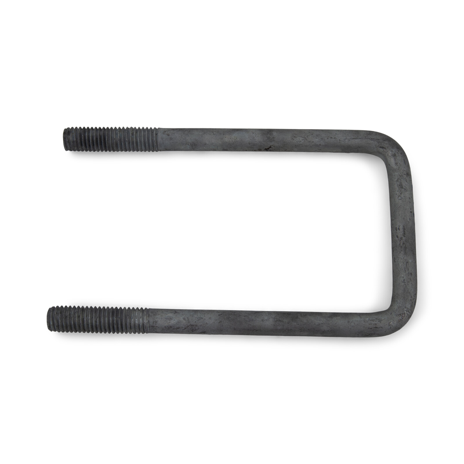 (1) Boat Trailer U-Bolt Galvanized Square 1/2 Inch x 3 Inch x 7 3/4 Inch