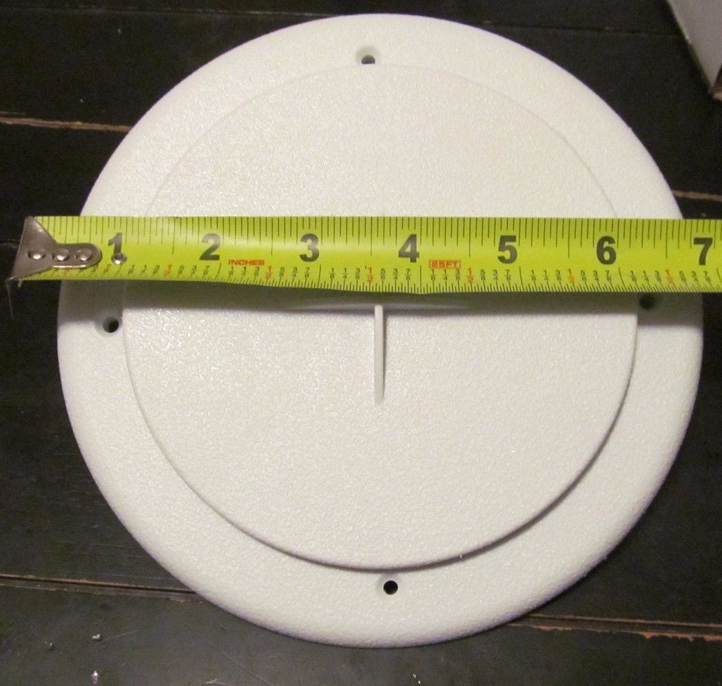 2 Pack SALE Adjustable Round Ceiling Air Conditioner AC Vent White RV Motorhome