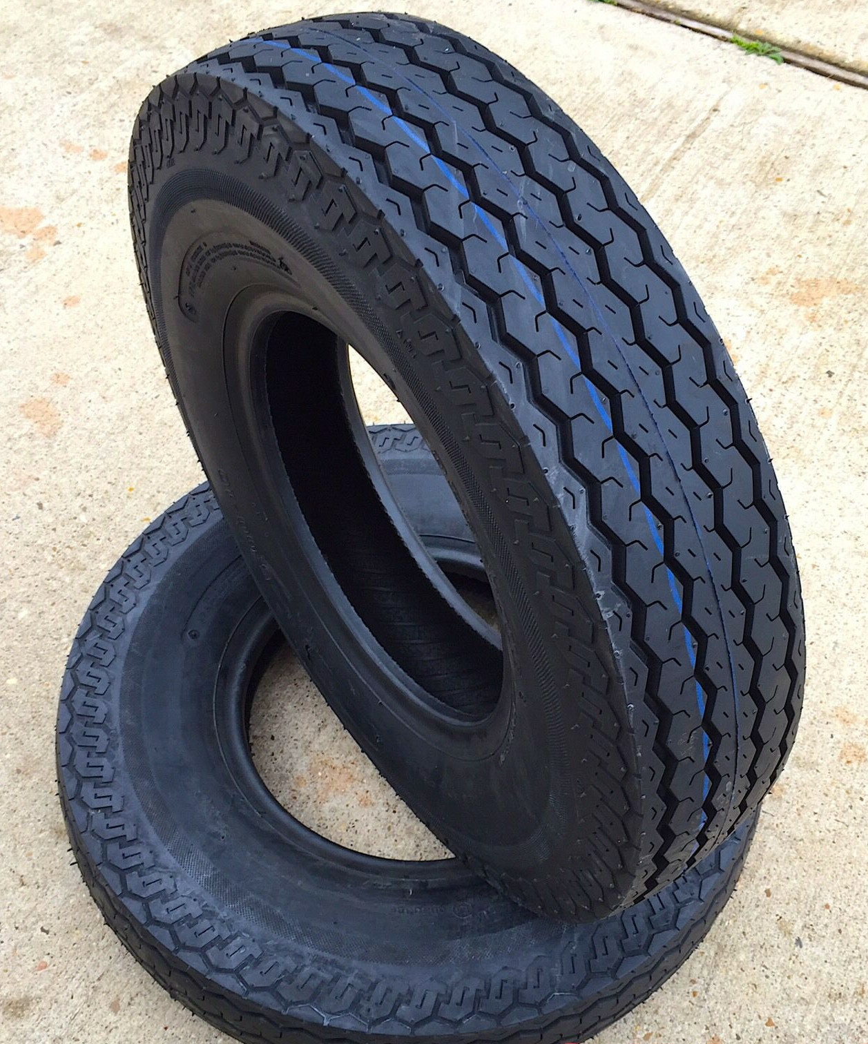 2 – ST195/75D14 D622 Trailer Tires DS7294 Tubeless Heavy Duty 195/75/14