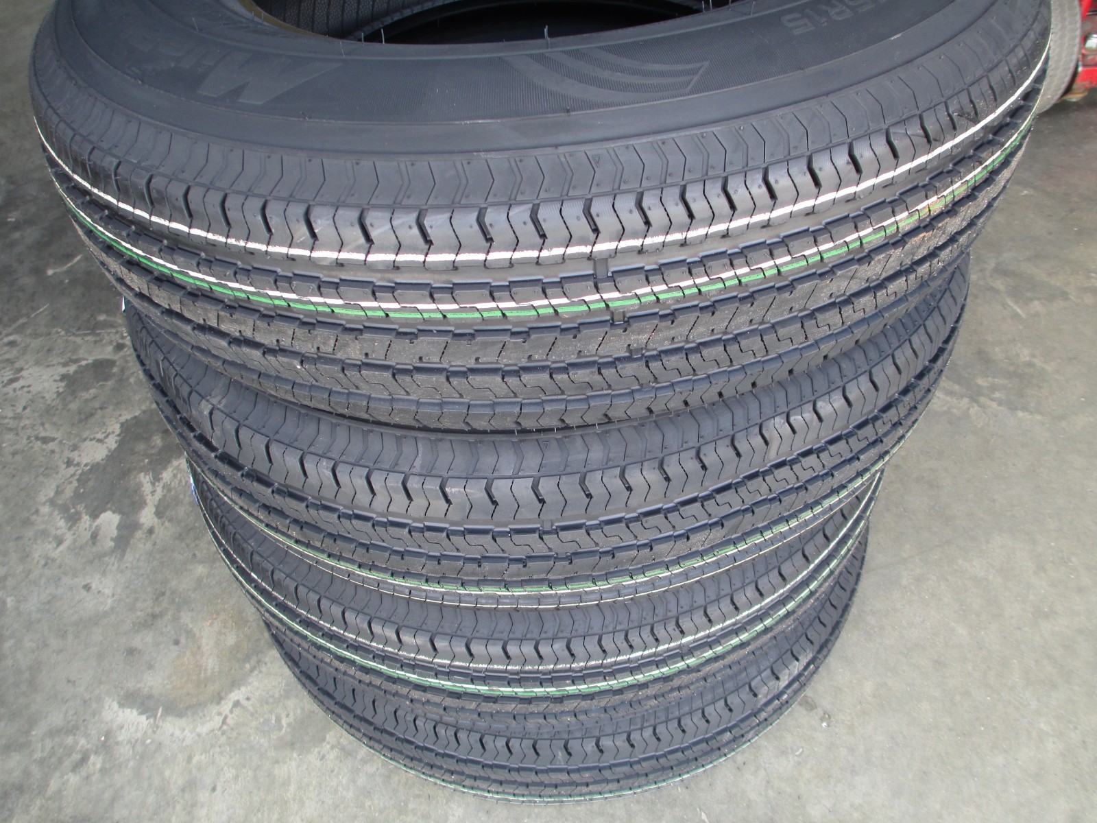 4 New ST 175/80R13 Mileplus Radial Trailer Tires 8 Ply 1758013 80 13 R13 D