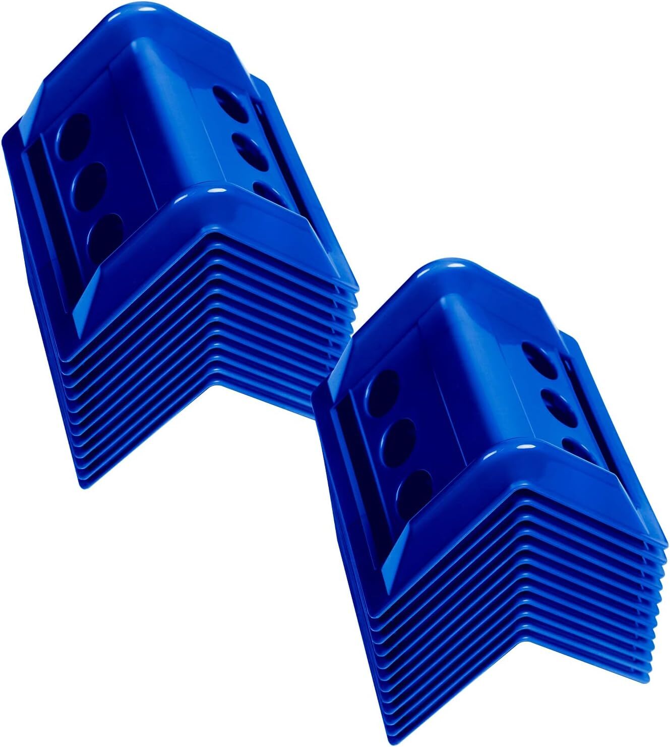 24 Pack Flatbed Edge Protectors Compatible with 4 Inch Ratchet & Winch Straps