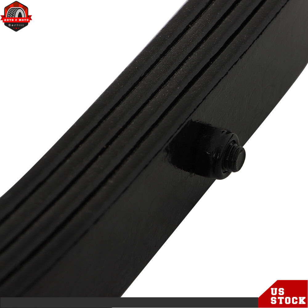 5000 lbs Axle Trailer Leaf Spring 4 Leaf Double Eye 2500 lbs Cap Per Set of 4