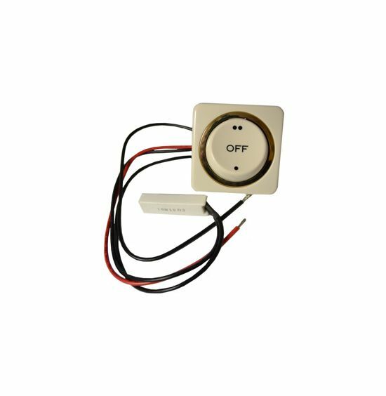 12V RV Ceiling Fan Wall Mount Control Switch Almond Trusty