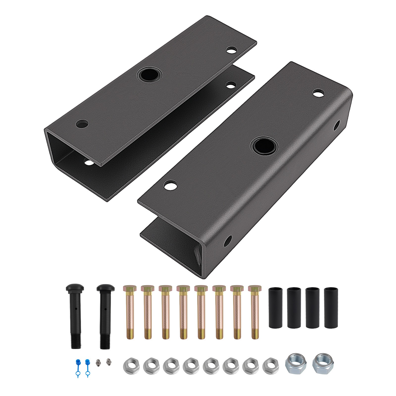 Dual Axle Equalizer Assembly for Trailer 2″ Slipper Springs 12″ Length Complete