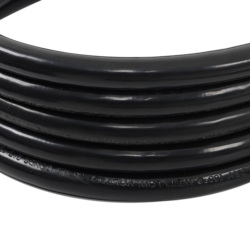 New FOR 7-way 7-pin trailer cable-16FT with Junction Box & Wiring Harness Kit