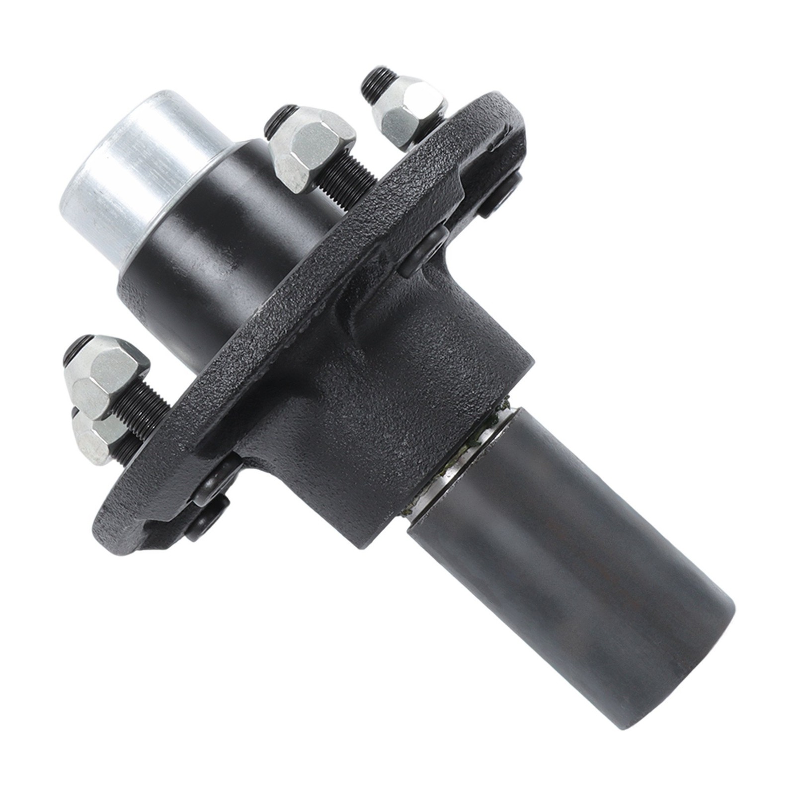 Labwork Trailer Axle 3500# #84 2 x 5×5.5 Idler Hub Spindle Kit Stub End unit