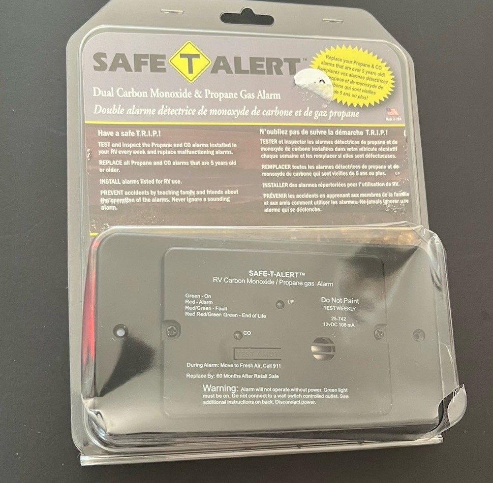 MTI Industry 25-742-BL-TR Safe-T-Alert ™ LP & CO ALARMS & DETECTORS RV