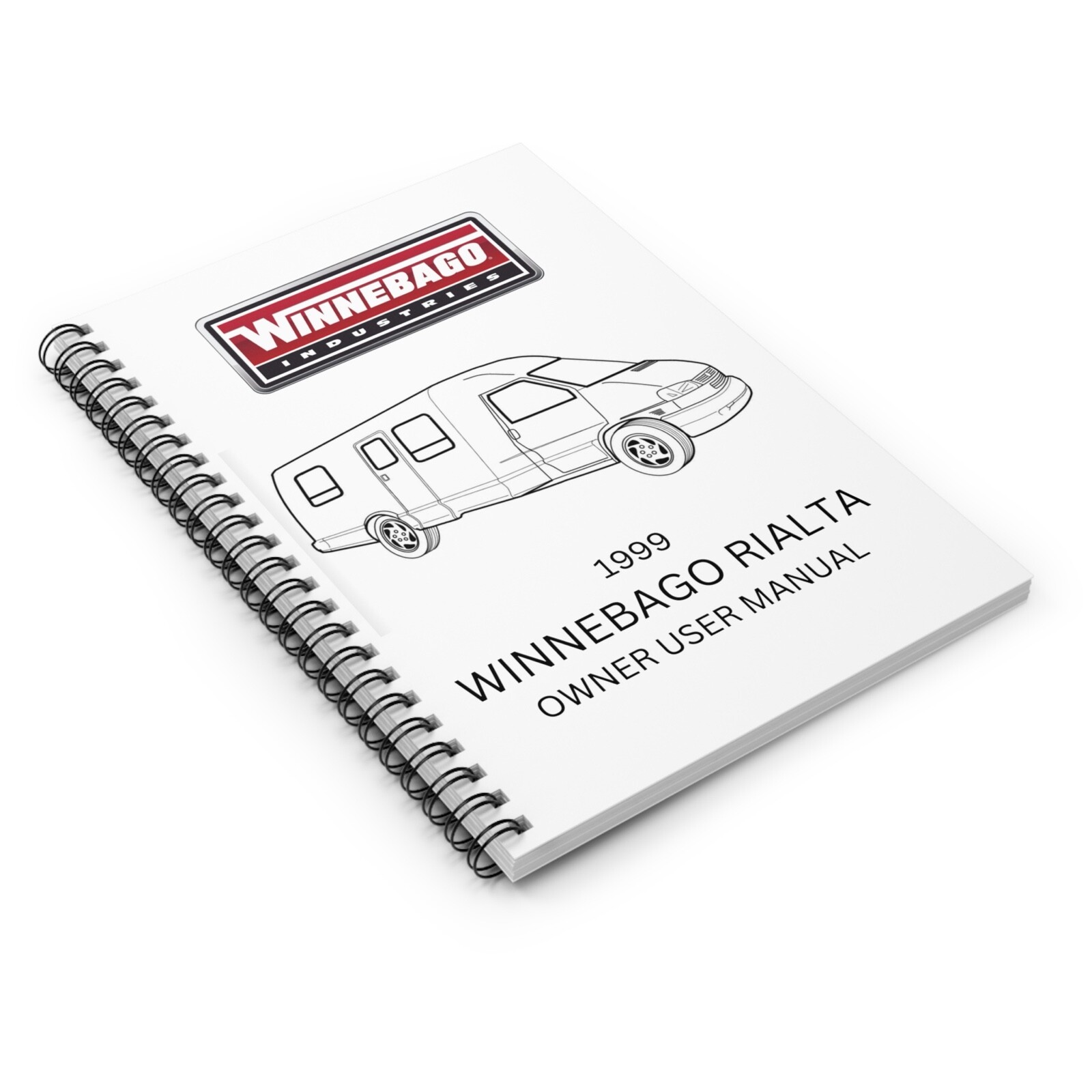 WINNEBAGO RIALTA USER OWNERS MANUAL 1999 Model