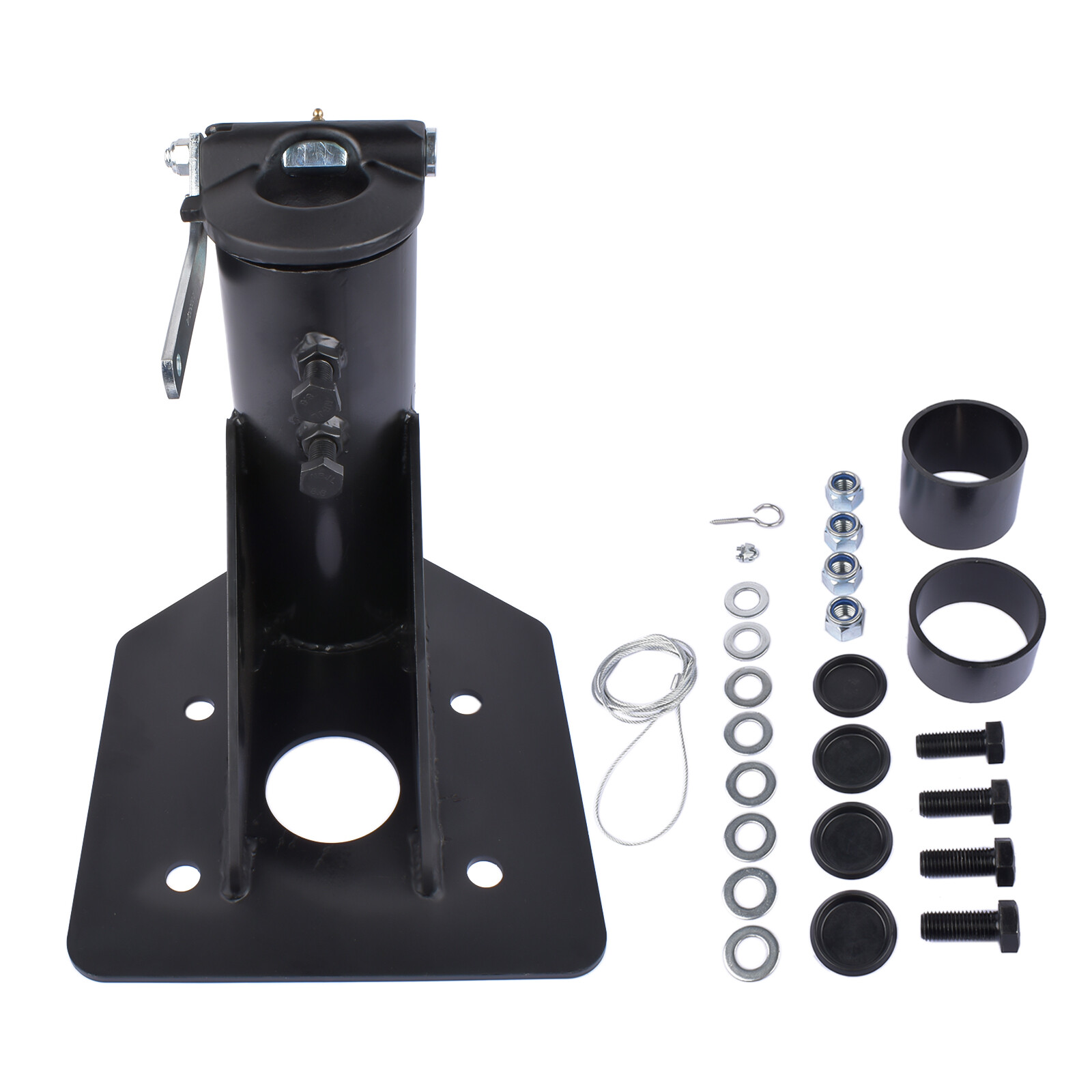 For Camper RV Trailer 12″-17″ Fifth (5th) Wheel to Gooseneck Adapter Hitch