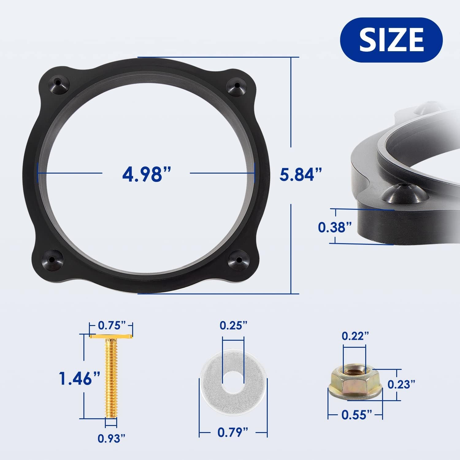 385310063 SE341549 RV Floor Flange Seal and Mounting Kit, Fits Dometic/ Sealand