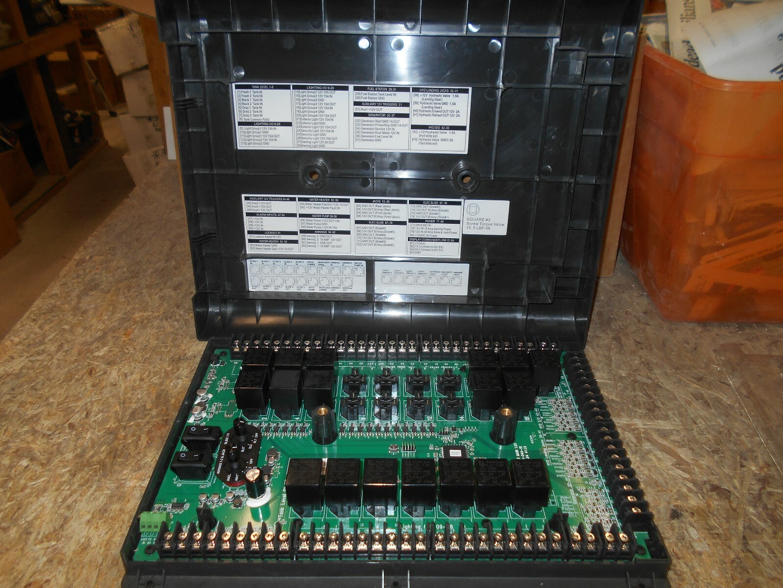 *IN COMMAND RV CONTROL PANEL TREKWOOD SYSTEM JRVCS2CM *6* FREE SHIP