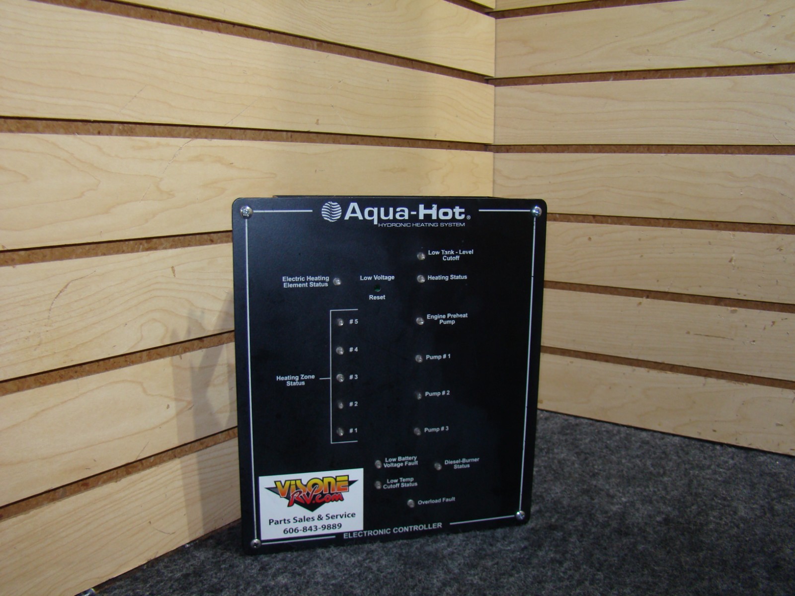 Used Aqua Hot Electronic Control Panel By. Vehicle Systems ELE-PC4-010