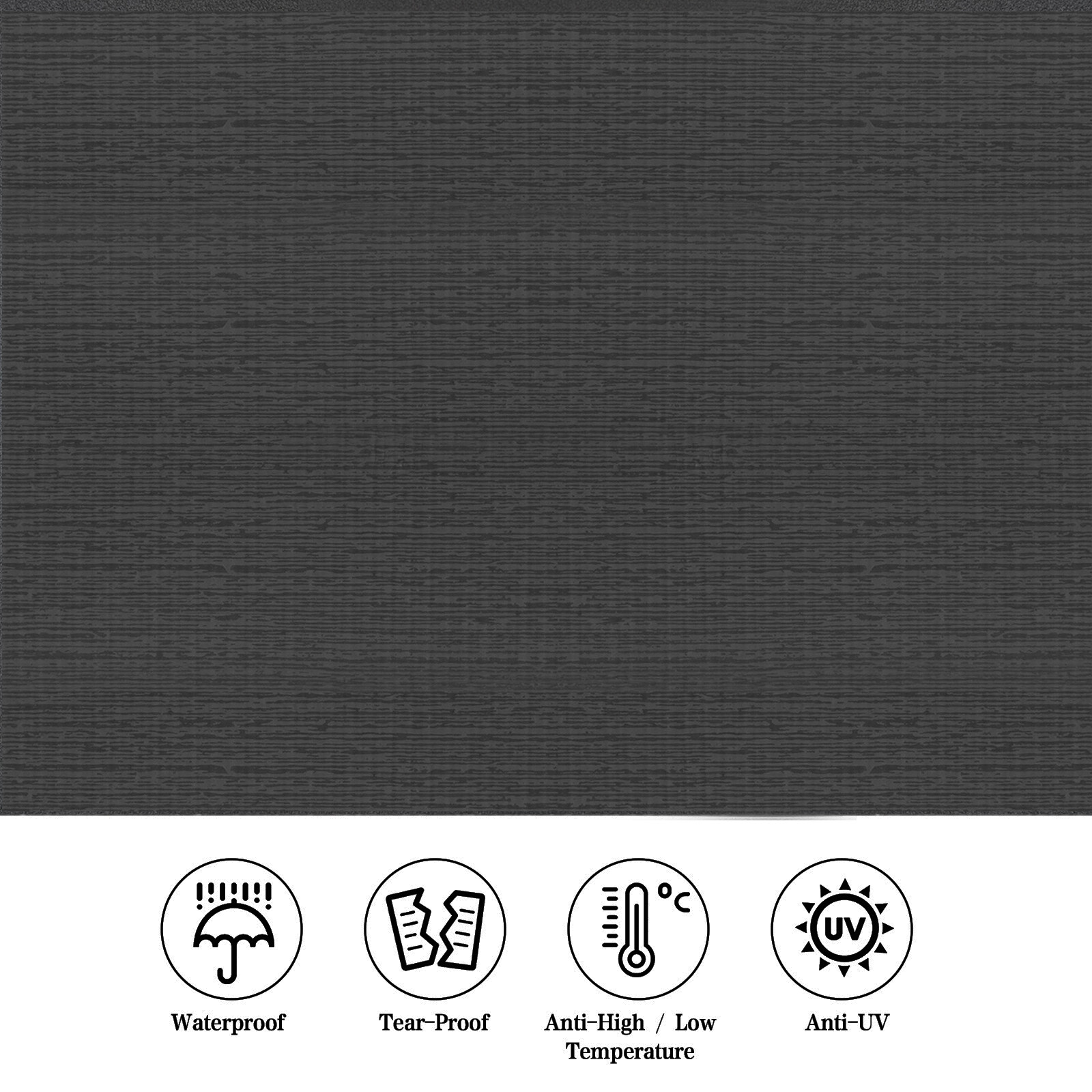 Universal Vinyl RV Awning Fabric Replacement Weatherproof for Road Trip Camping
