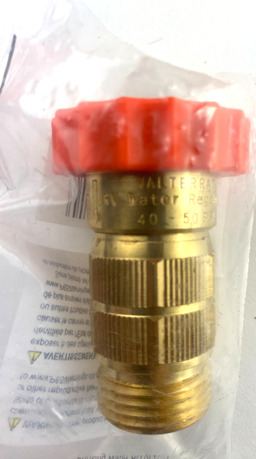 Valterra 40-50psi High Quality Water Pressure Regulator – Hose RV Trailer