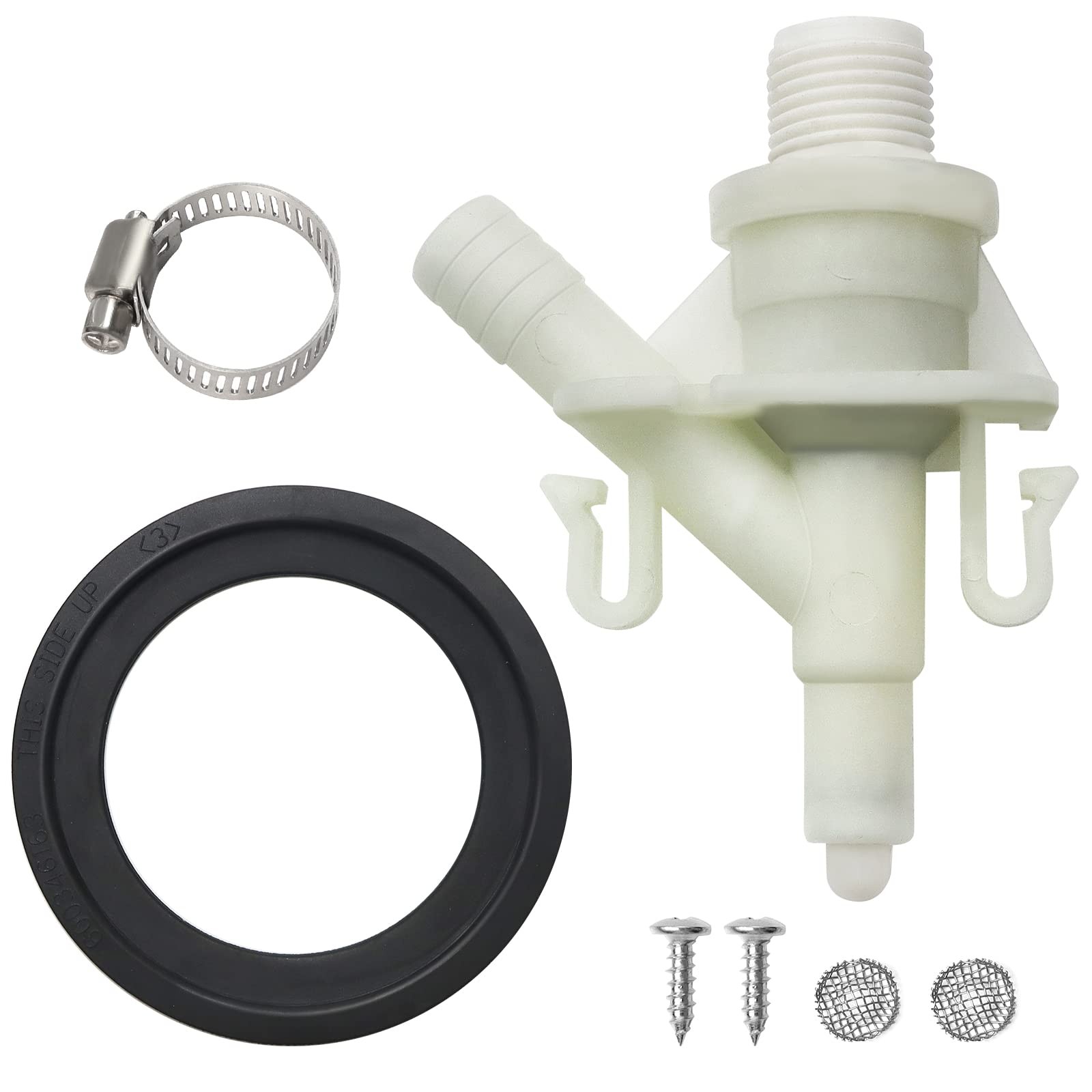 Upgraded 385311641 RV Toilet Water Valve 385311658 Flush Ball Seal by Blutoget-F