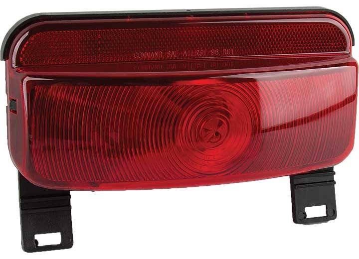 CPG CMD-003-81LB Tail Light, Surface Mount, Black Base w/License Plate Bracket