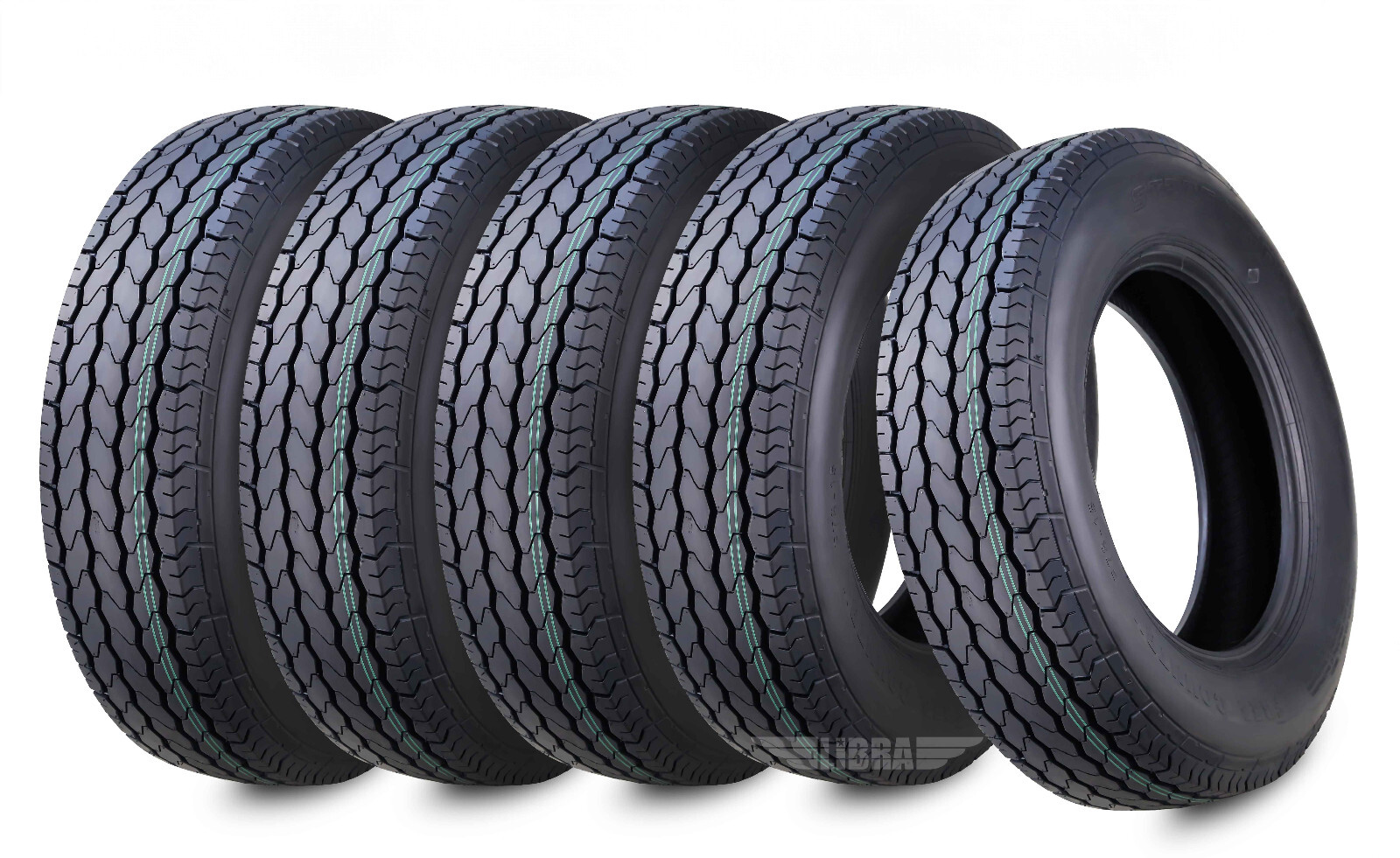 5 Trailer Tires ST205/75D15 Free Country 205 75 15 15″ F78-15 Bias 6PR 11021