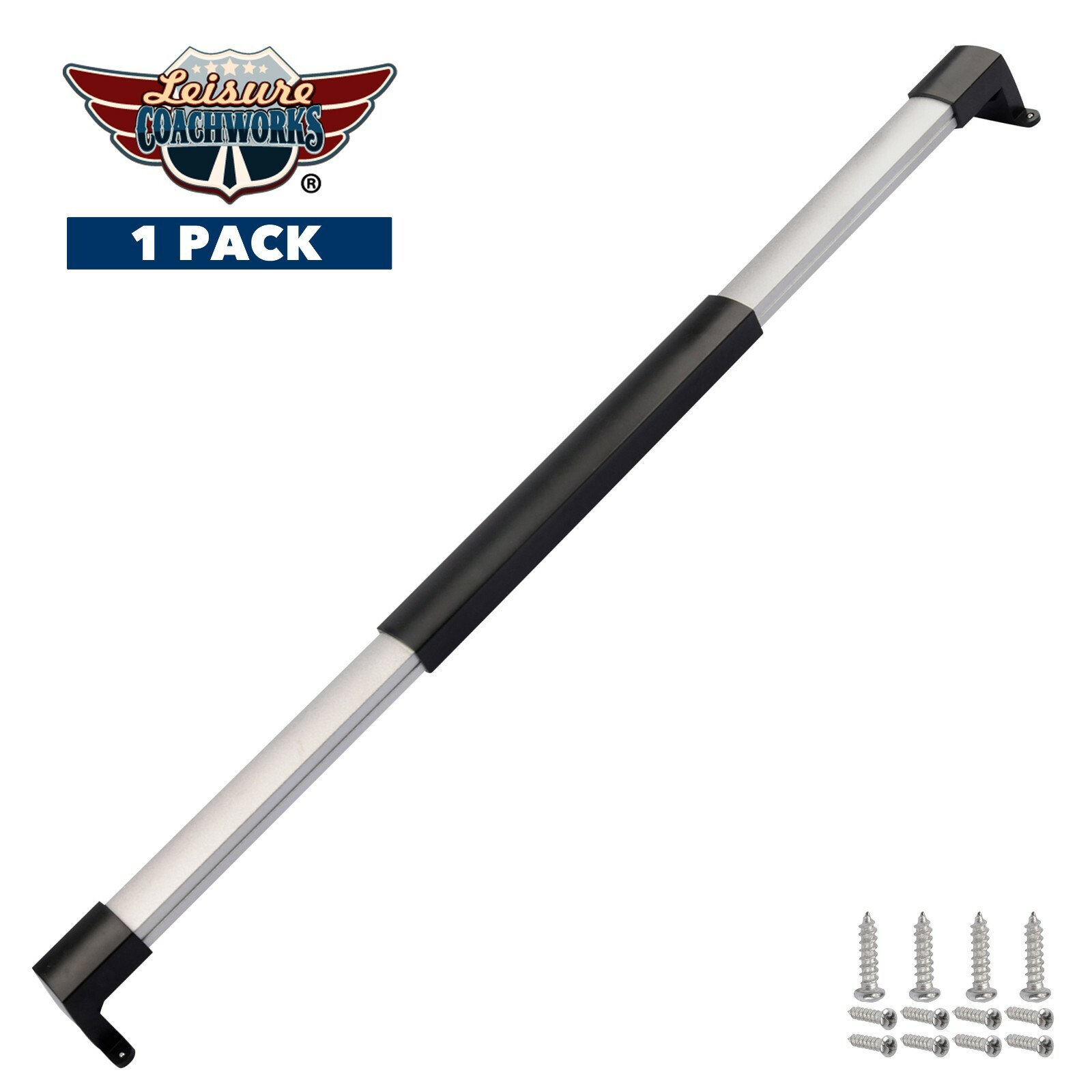 Leisure Coachworks RV Screen Door Cross Bar Adjustable Grab Handle