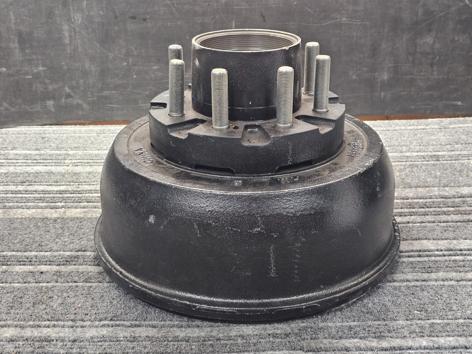 Lippert 183537 12‑1/4 x 3‑3/8 Inch Trailer Brake Drum for 10,000 lbs Axles