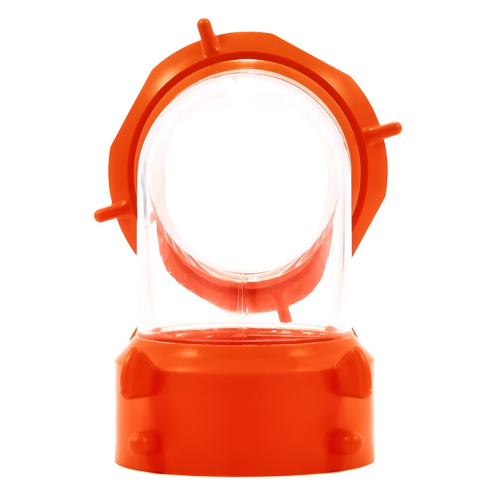 Camco 39857 RhinoFLEX 90° Clear/Red Fittings Transparent 3″Bayonet x 3″Lug
