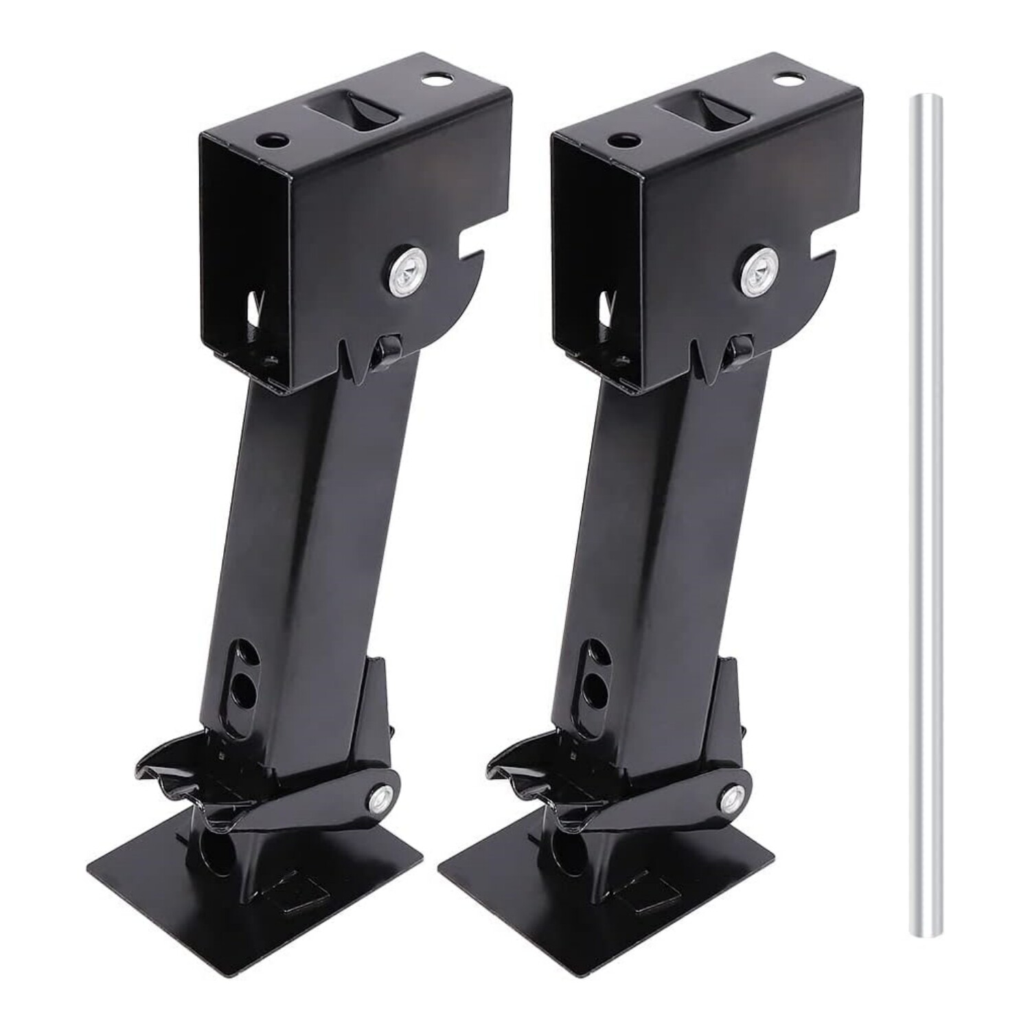 Telescoping Trailer Stabilizer,Swing Down Jacks from 12in-18in Stands 1000lbs