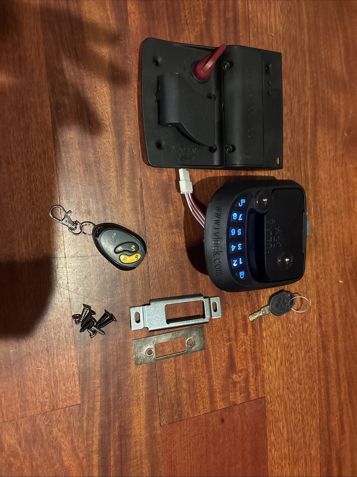 RV Keyless Entry Door Lock Camper Trailer Lock for RV Caravan Travel Trailers