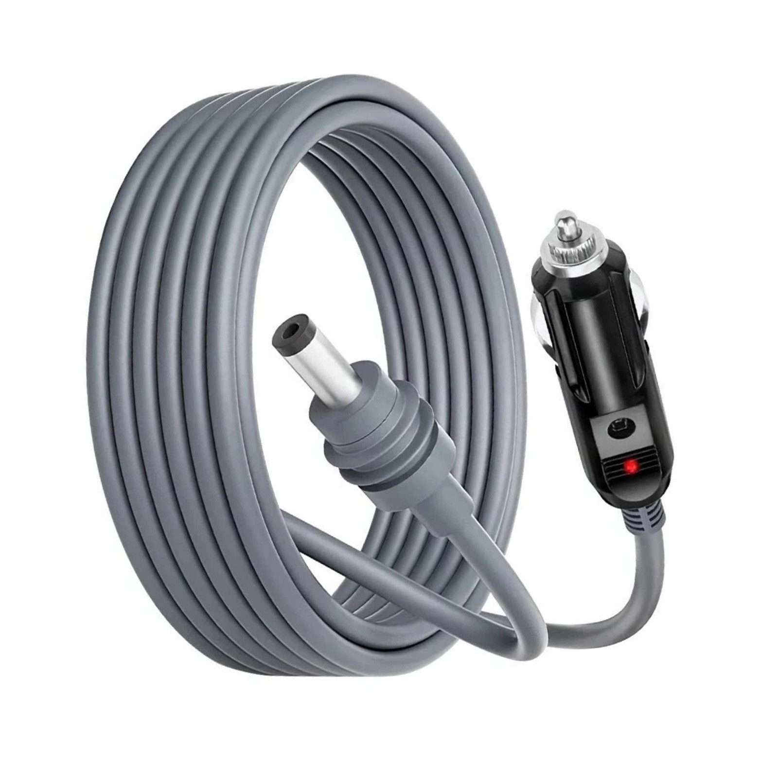 5M For Starlink Mini DC Extension Cable Cigarette Plug 12V-24V Waterproof PVC