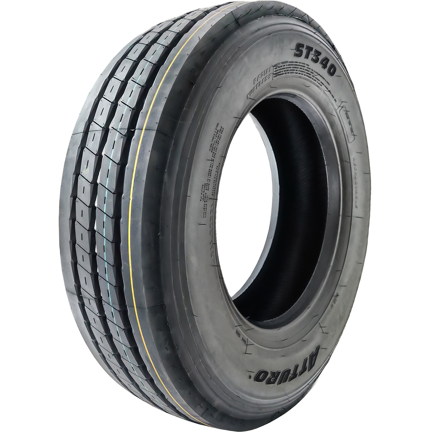 8 Tires ST 235/80R16 129/125M Load G 14 Ply Atturo ST340 All Steel Trailer