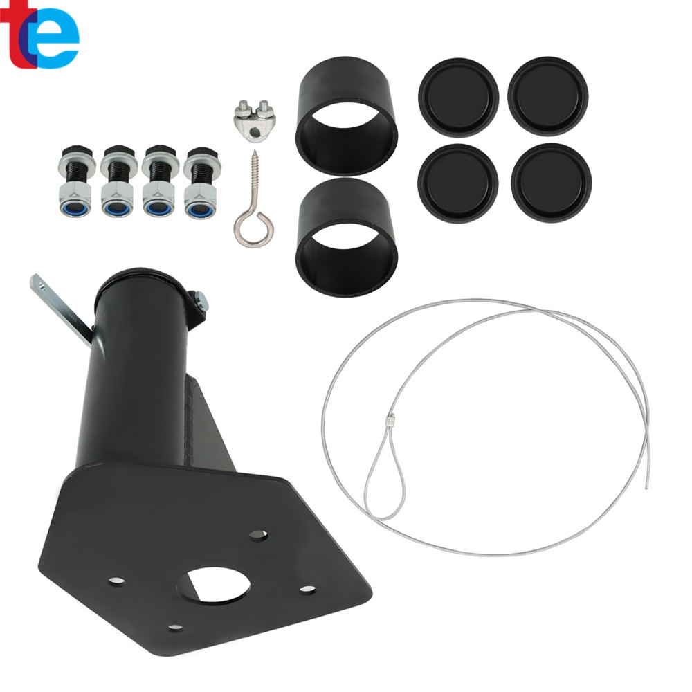 12″-17″ Adjustable Forward Offset Fifth (5th) Wheel Adapter Hitch to Gooseneck