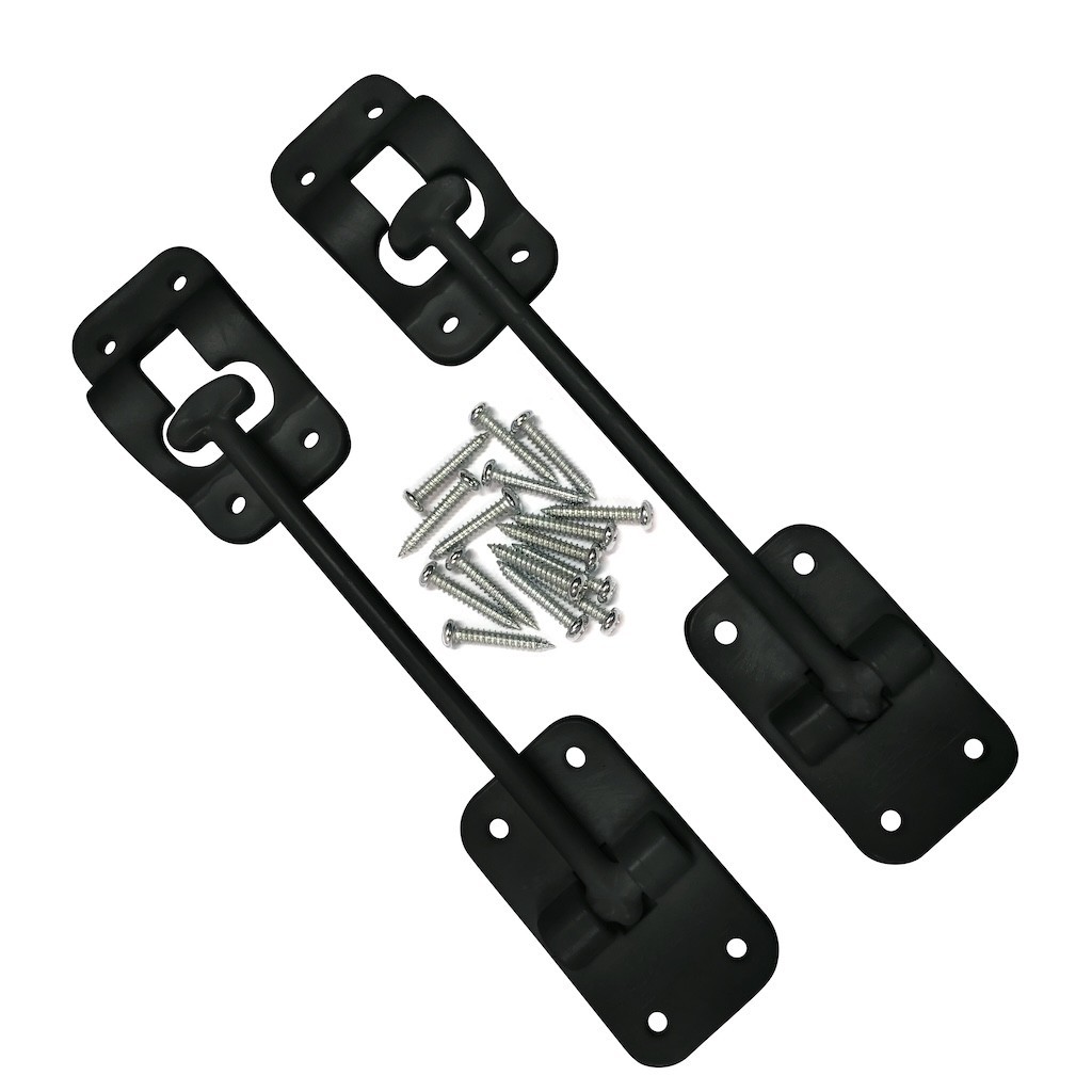 6″ T-Style Door Catch Latch Holders RV Camper Trailer Cargo Hatch 2 PC – Camp’N