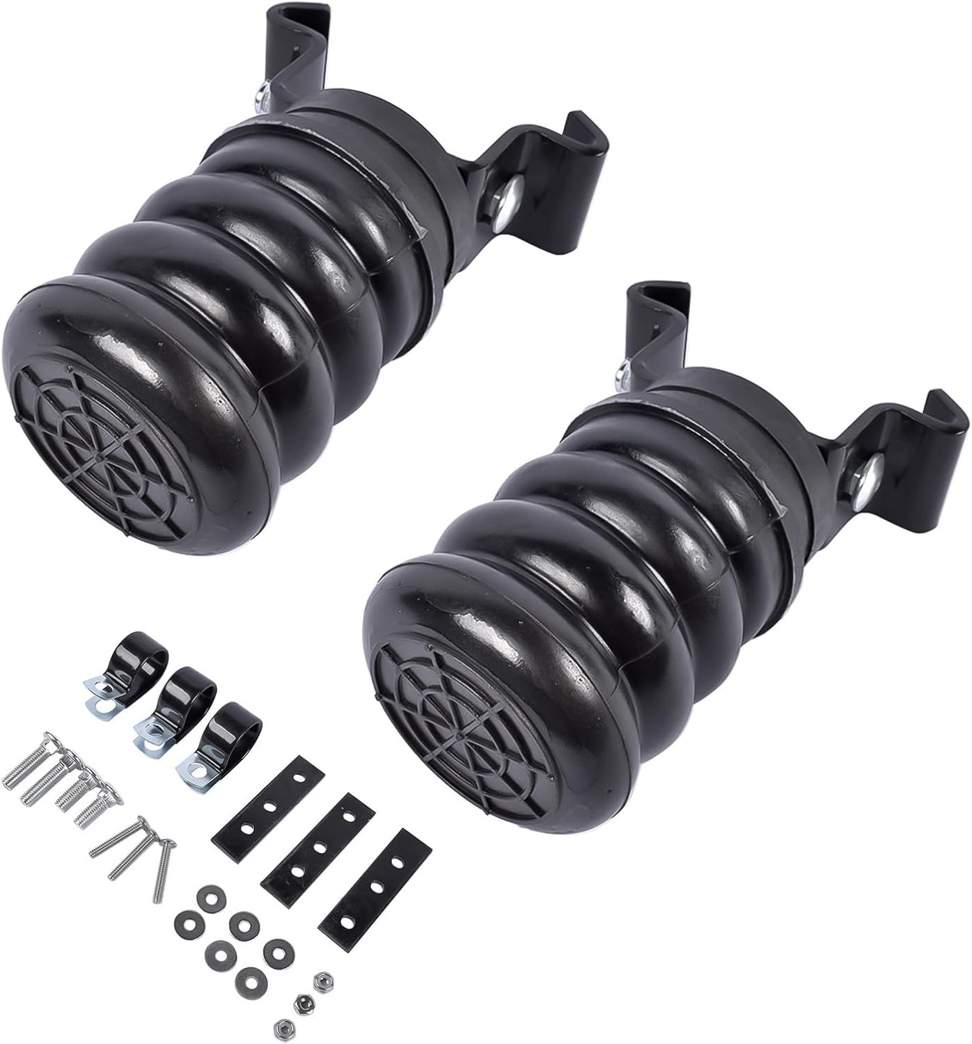 Super Springs Rear Black Polyurethane FIT Trailer Helper Springs TSS-107-47 Pair