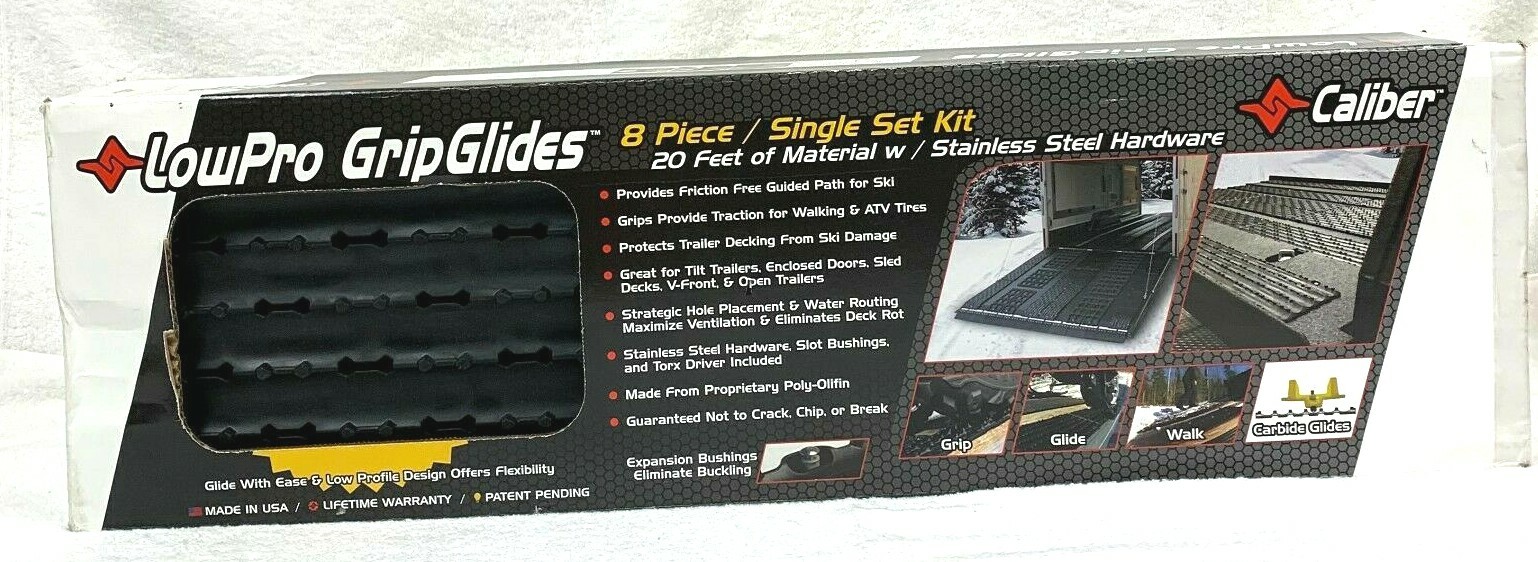Caliber LowPro Grip Glides 30″ inches (set of 8 pieces)