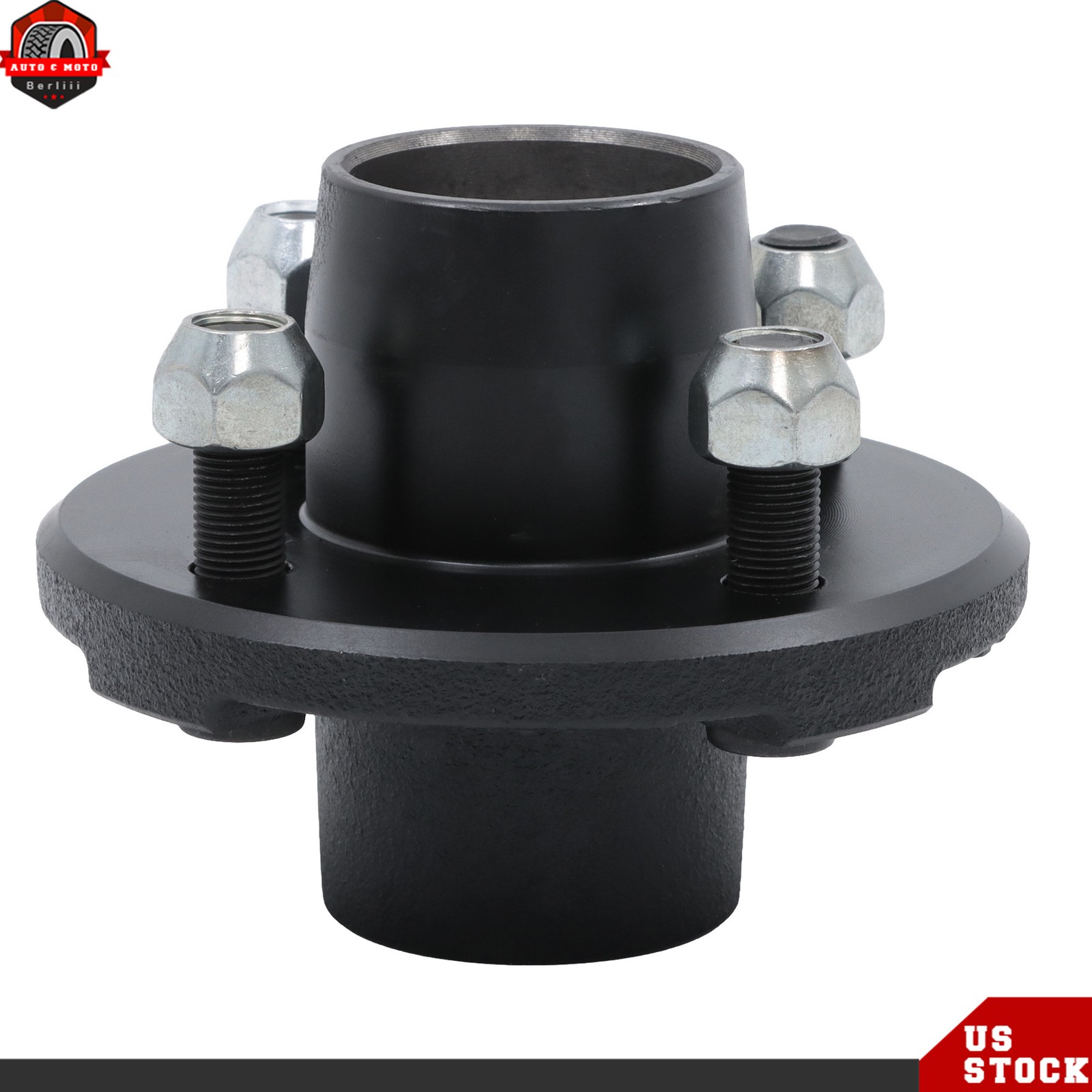 Trailer Wheel Bearings Hub Kits 4 on 4” Bolt For 2000lbs 1-1/16″ Spindle Axles